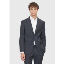 Ramsey Antrasit Modern Fit Yün Karışımlı Takım Elbise