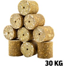 Savex Sazan Yemi - Delikli Küspe - Mısır - Silindir - 30 kg