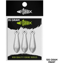 Fishack Armut Olta Kurşunu - Dip Kurşunu - 35GR - (105GR Paket)