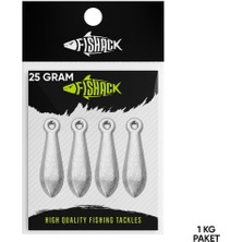 Fishack Armut Olta Kurşunu - Dip Kurşunu - 25 gr (1 Kg)