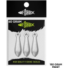 Fishack Armut Olta Kurşunu - Dip Kurşunu - 60GR - (180GR Paket)