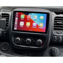 Renault Trafic Android Multimedya Sistemi 4-64 For-X (2015-2021) Ön Kayıt Kamera Hediyeli