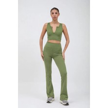 V106 Fermuarlı V Yaka Atlet