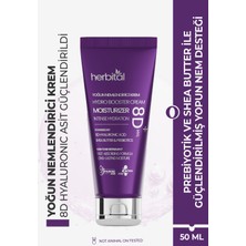 Herbital Hydrobooster Yoğun Nemlendirici Krem | 8d Hyaluronik Asit - Yağlı His Bırakmayan Yoğun Nem Kremi
