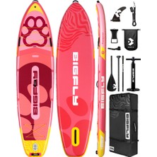 SavaBoards Family Pink Ultra Stabil Şişme Paddle Board Sup Seti 351X89X15 cm