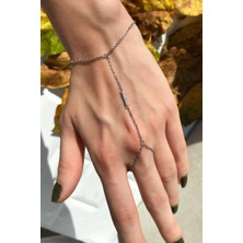 Spossy Silver Jewelry Çizgi Şahmeran