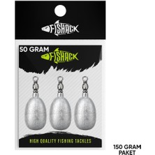 Fishack Fırdöndülü Kurşun 50GR (150GR)