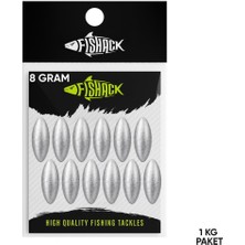 Fishack Gezer Olta Kurşunu - Kıstırma (Zeytin) Kurşun -  8 Gram - 1kg