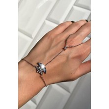 Spossy Silver Jewelry Göz ve Üçgen Şahmeran