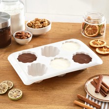 Crick Crack Crıck Crack Harmony 6'lı Dilimli Silikon Muffın Kalıbı 30 cm