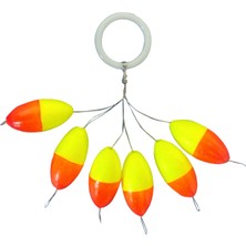 Crystal Renkli Şamandıra Stopper No:5 (6'lı)