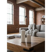 Mete Mum 2'li Kütük Mum