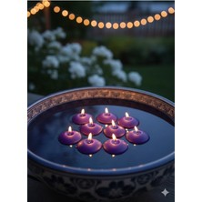 Mete Mum 12'li Yüzen Mum