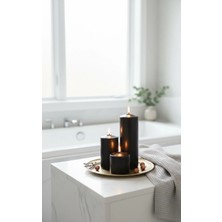 Mete Mum 3'lü Kütük Mum