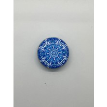 Mete Mum Mandala Serisi Teneke Mum 100 gr - Melisa Kokulu