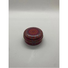 Mete Mum Mandala Serisi Teneke Mum 100 gr - Yasemin Kokulu