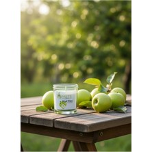 Mete Mum Yeşil Elma Aromalı Bardak Mum