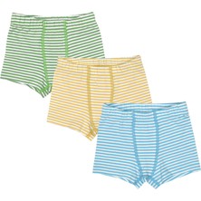 Organickid Terra Erkek Çocuk Boxer Set 3'lü