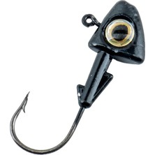 Savex Jighead - Zoka - Kurşunlu Olta Iğnesi - (Xh-A 07) - Siyah - 10 gr
