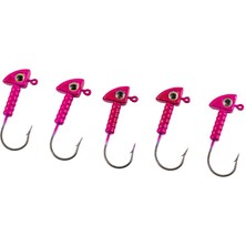 Savex Jighead - Zoka - Kurşunlu Olta Iğnesi - (Xh-A 06) - Pembe - 6 gr - 5 Adet