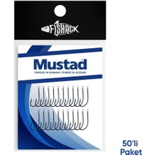 Fishack Olta Iğnesi - Mustad - 2300 - Lacivert - No: 16  (50'li Paket)