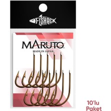 Fishack Olta Iğnesi - Maruto - 5412 - Bronz - No: 6/0  (10'lu Paket)
