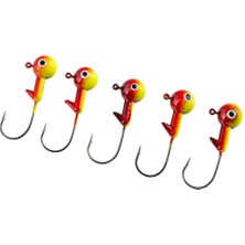 Savex Jighead - Zoka - Kurşunlu Olta Iğnesi - (Xh-A 02) - Sarı Kır. - 21 gr - 5 Adet