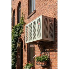 Liccia Klima Motoru/Dış Ünite Gizleme/Koruma Kafesi M 18000 BTU - 24000 BTU 110x56x85(H) Slotted