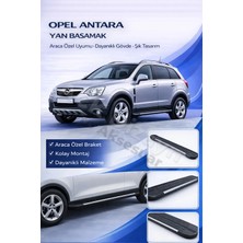 Ack Dizayn Opel Antara 2006-2015 Araca Özel Yan Basamak Alüminyum A+