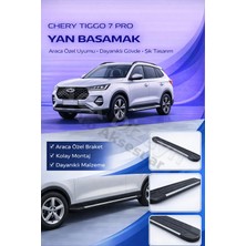 Ack Dizayn Chery Tiggo 7 Araca Özel Yan Basamak Alüminyum A+