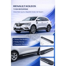 Ack Dizayn Renault Kaleos 2018+ Araca Özel Yan Basamak Alüminyum A+