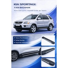 Ack Dizayn Kia Sportage 2004-2009 Araca Özel Üretim Yan Basamak Alüminyum A+