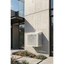 Liccia Klima Motoru/Dış Ünite Gizleme/Koruma Kafesi L 120x62x110(H) Açılı Condor