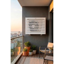 Liccia Klima Motoru/Dış Ünite Gizleme/Koruma Kafesi L 120x62x110(H) Radius