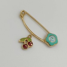 Altın Çengelli Iğne Kiraz Sallantılı – KLU0298