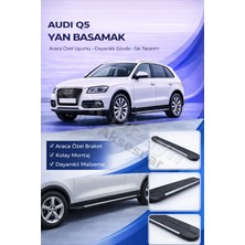 Ack Dizayn Audi Q5 2009-2017 Araca Özel Yan Basamak Alüminyum A+