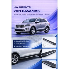 Ack Dizayn Kia Sorento 2015-2020 Araca Özel Yan Basamak Alüminyum A+
