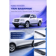 Ack Dizayn Ford Ranger 2006-2012 Araca Özel Yan Basamak Alüminyum A+