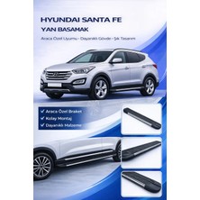 Ack Dizayn Hyundai Santa Fe 2013-2018 Araca Özel Üretim Yan Basamak Alüminyum A+