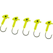 Savex Jighead - Zoka - Kurşunlu Olta Iğnesi - (Xh-A 06) - Açık Yeşil - 6 gr - 5 Adet