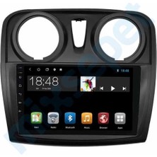 Maygo Myg-8/64 Serisi Dacia Sandero Stepway 2015-2018  9 Inç Android Auto ve Carplay Multimedya Sistemi 8 GB Ram 64 GB Hafıza Navigasyonlu Navigasyonlu Platinium Series