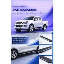 Ack Dizayn Isuzu D-Max 2012+ Araca Özel Yan Basamak Alüminyum A+