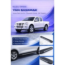 Ack Dizayn Isuzu D-Max 2012-2019 Araca Özel Yan Basamak Alüminyum A+