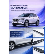 Ack Dizayn Nissan Qashqai 2021+ Araca Özel Yan Basamak Alüminyum A+