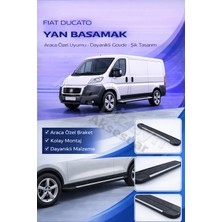 Ack Dizayn Fiat Ducato 2006+ Araca Özel Yan Basamak Alüminyum A+