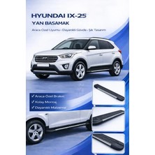 Ack Dizayn Hyundai İX25 2015-2020 Araca Özel Üretim Yan Basamak Alüminyum A+