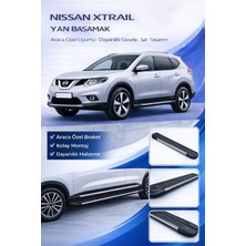 Ack Dizayn Nissan X-Trail 2014+ Araca Özel Üretim Yan Basamak Alüminyum A+