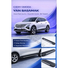 Ack Dizayn Chery Omoda 5 Araca Özel Yan Basamak Alüminyum A+
