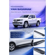 Ack Dizayn Volkswagen Amarok 2010-2022 Araca Özel Yan Basamak Alüminyum A+