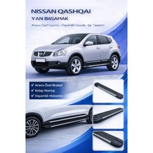 Ack Dizayn Nissan Qashqai 2007-2013 Araca Özel Üretim Yan Basamak Alüminyum A+